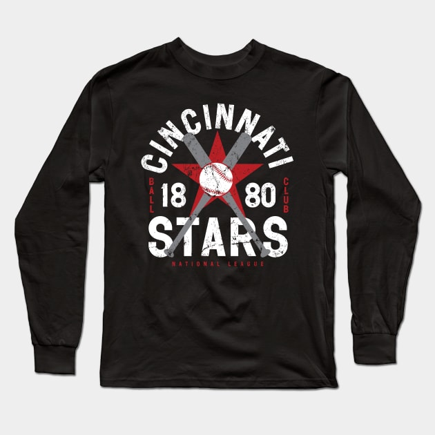Cincinnati Stars Long Sleeve T-Shirt by MindsparkCreative